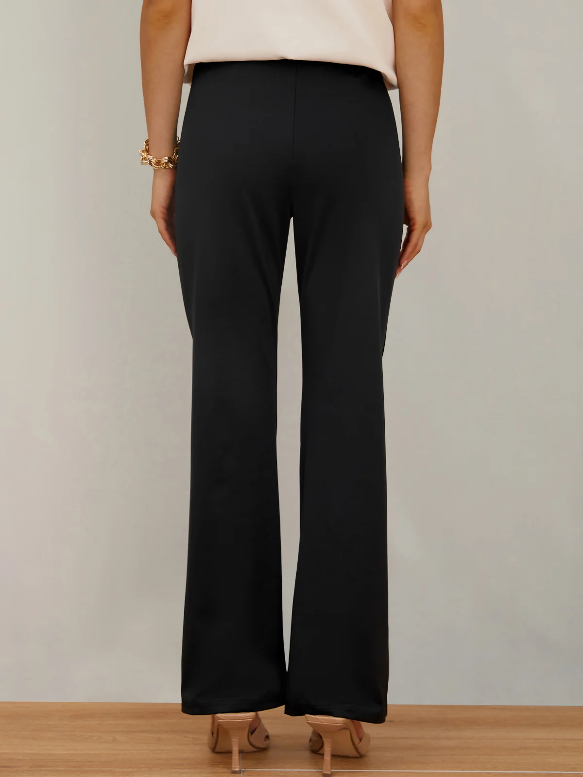 Casual Plain Commuting Fashion Pants | justfashionnow