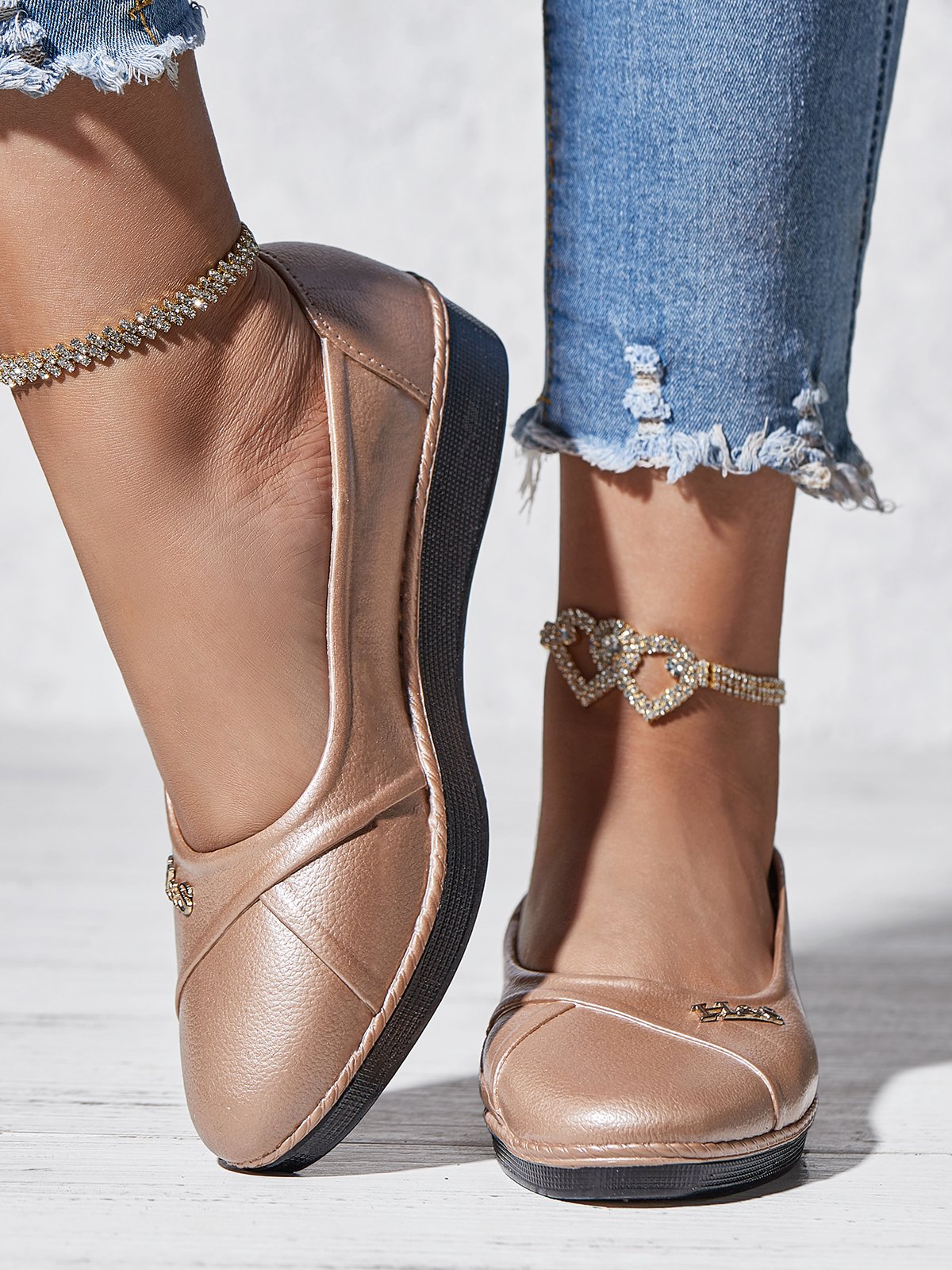 Casual Comfortable High Elasticity Waterproof Flat Shoes justfashionnow