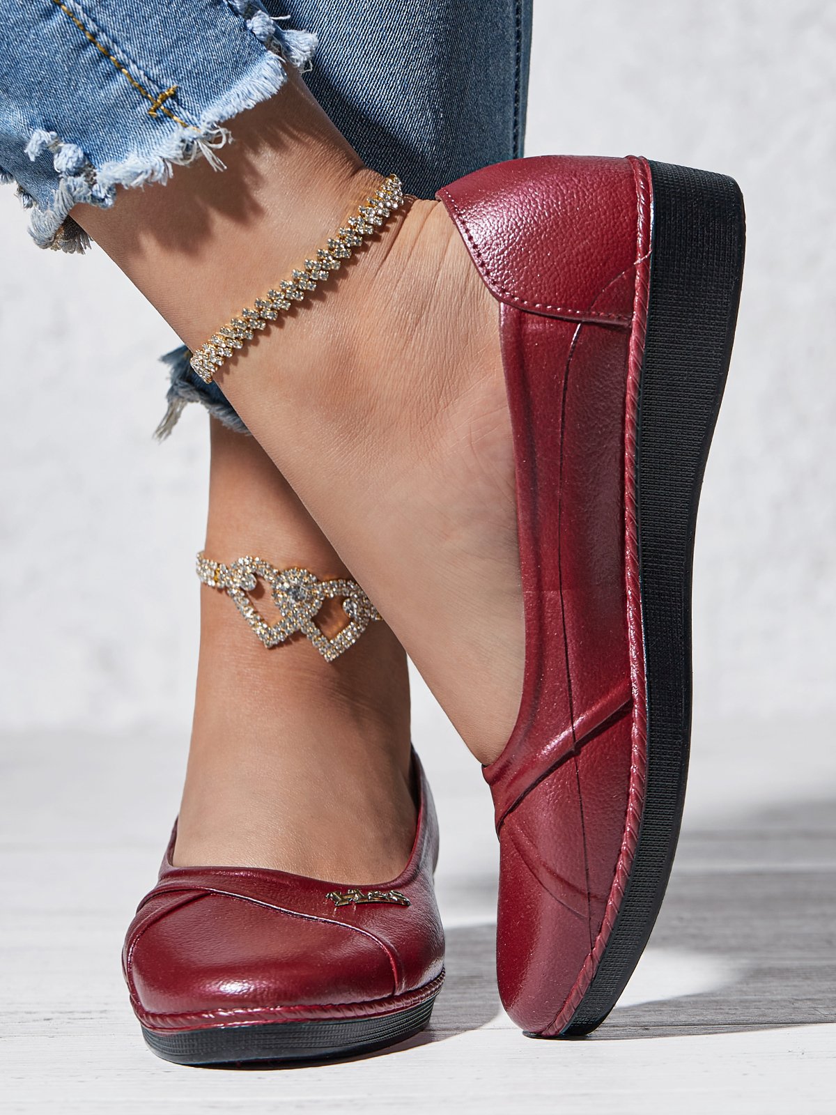 Casual Comfortable High Elasticity Waterproof Flat Shoes justfashionnow