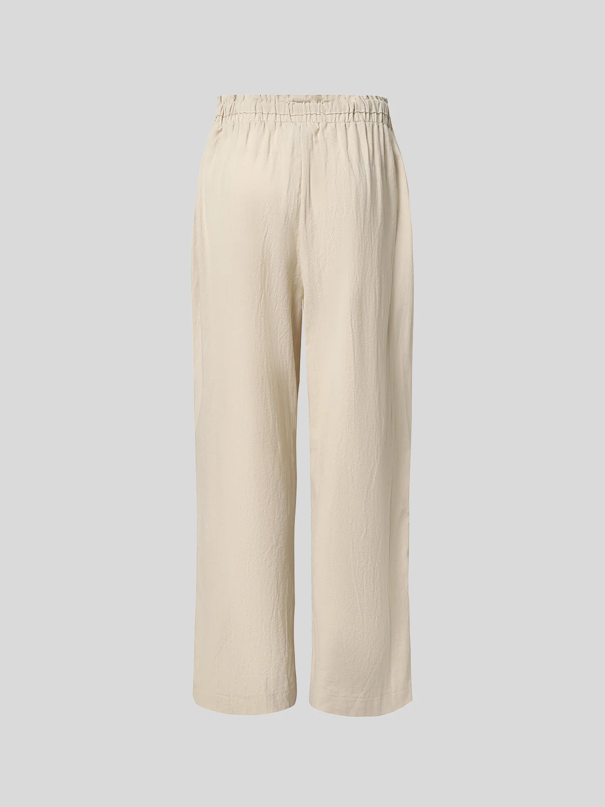 JFN Cotton Casual Plain Loose Pants