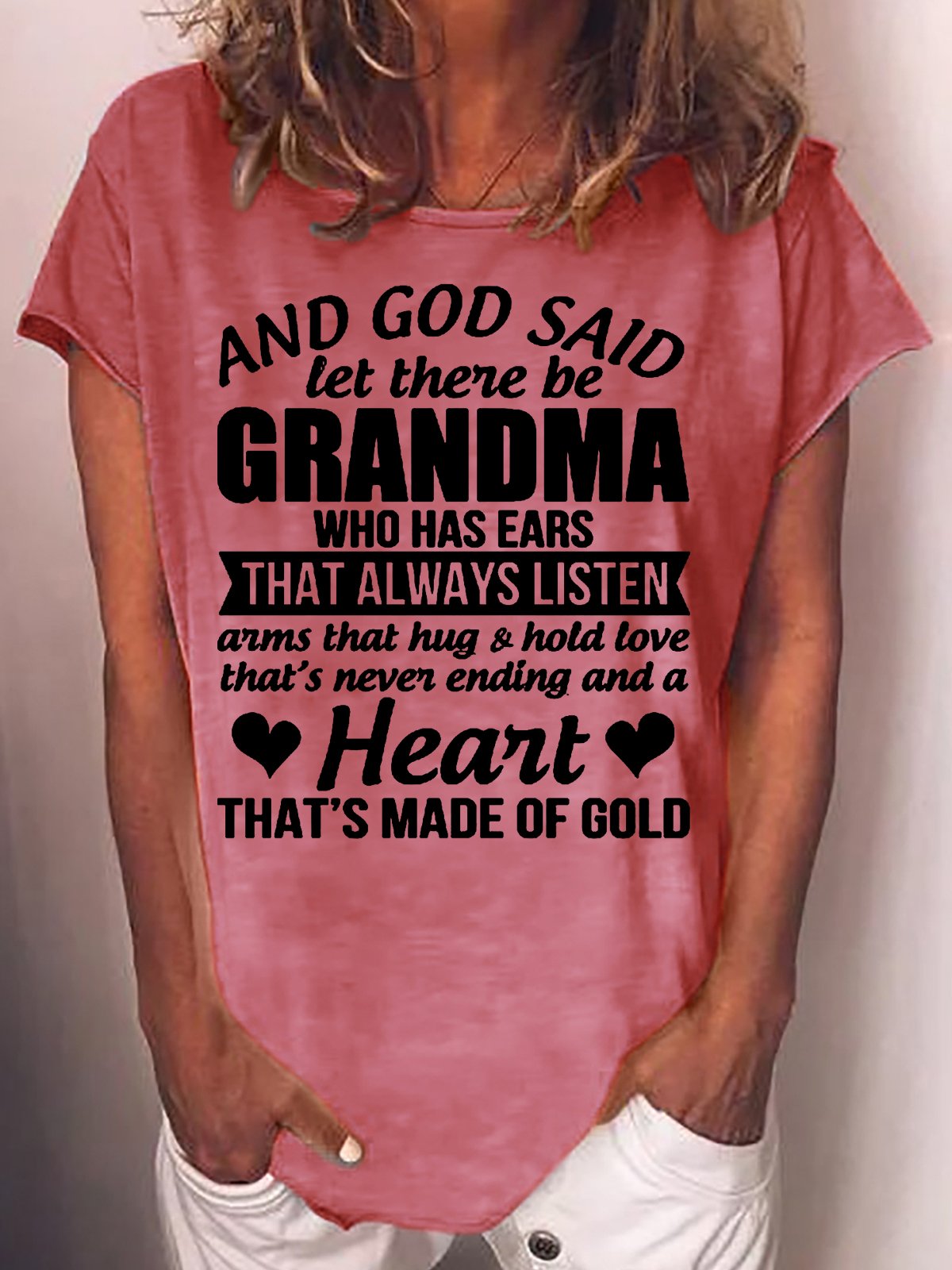 Women Text Letters Long Sleeve Tee T-shirt Crew Neck Casual Spring/Fall Top