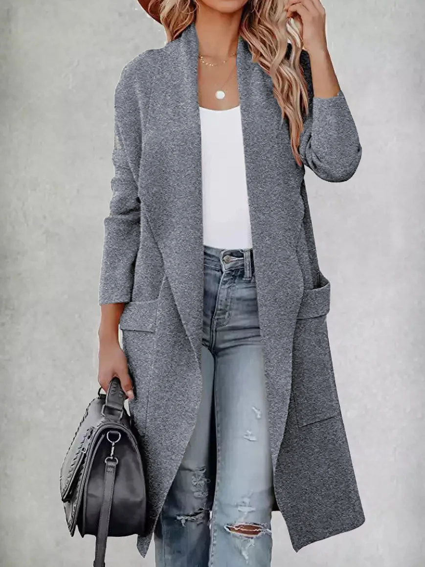 Casual Loose Woolen Other Coat