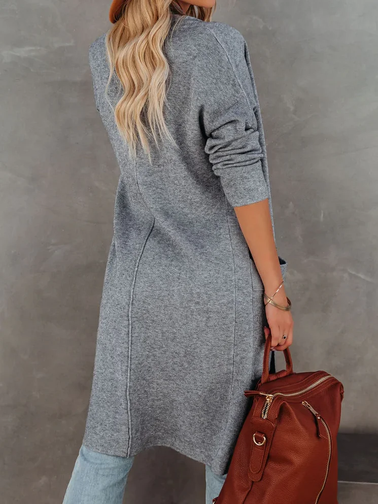 Casual Loose Woolen Other Coat