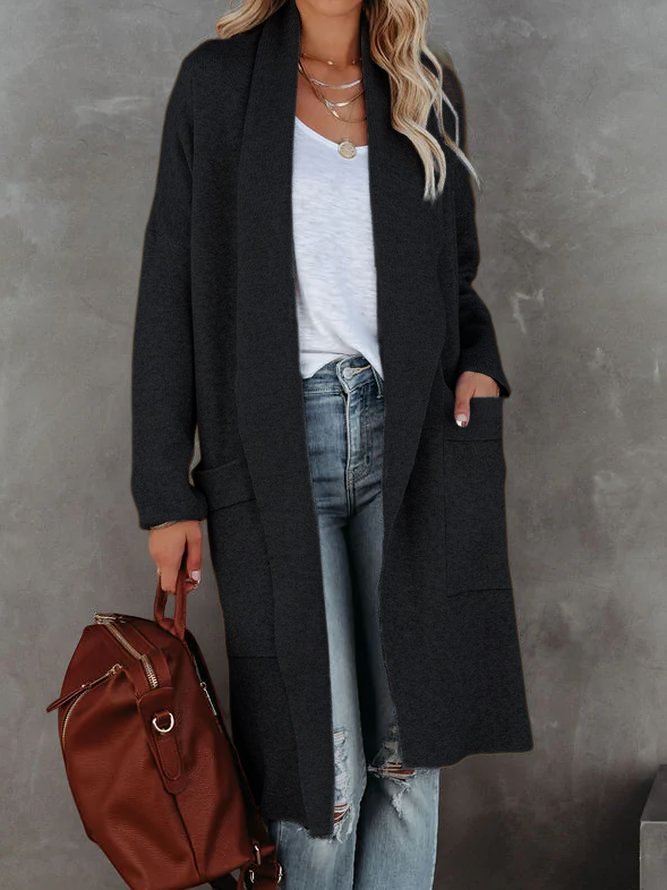 Casual Loose Woolen Other Coat