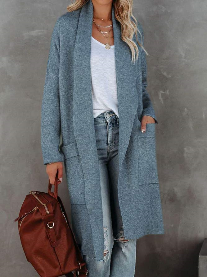 Casual Loose Woolen Other Coat