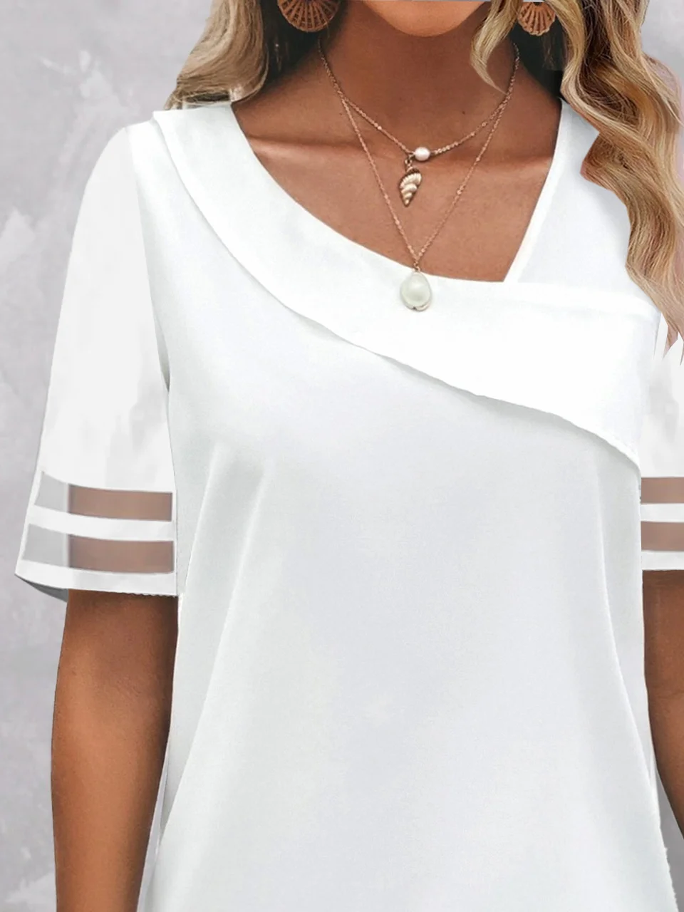 Cotton Asymmetrical Plain Casual Shirt | justfashionnow