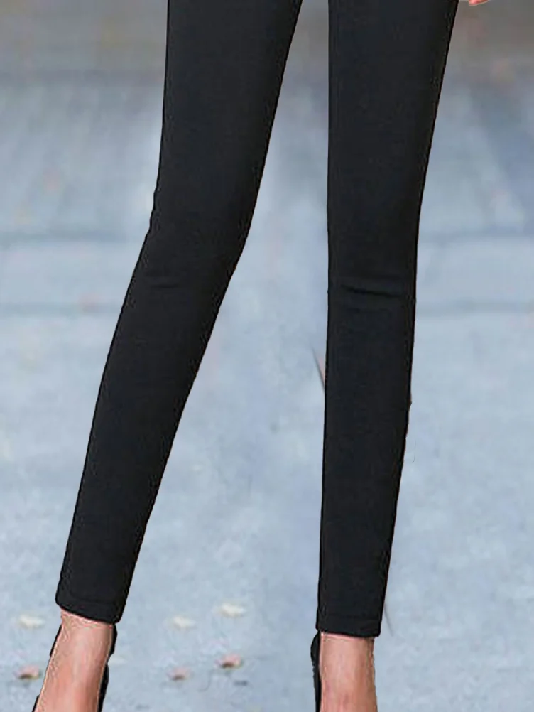 Tight Plain Casual Legging