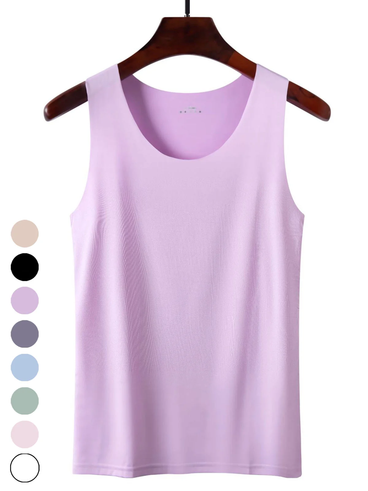 Women's Sleeveless Tank Top Camisole Summer Plain Crew Neck Daily Going Out Casual Top