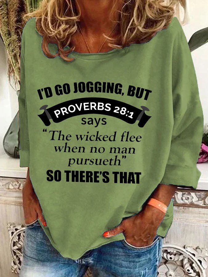 Women Text Letters Crew Neck Casual Spring/Fall Long Sleeve Sweatshirt