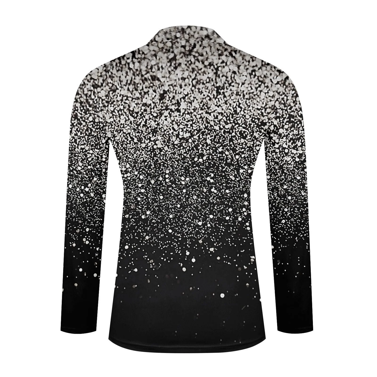 Women's Long Sleeve Blouse Spring/Fall Ombre Daily Going Out Casual Top