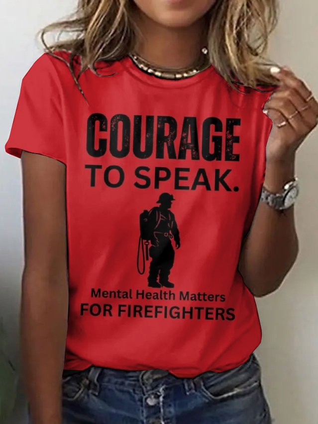 Women's Short Sleeve Tee T-shirt Summer Animal Crew Neck Vintage Top