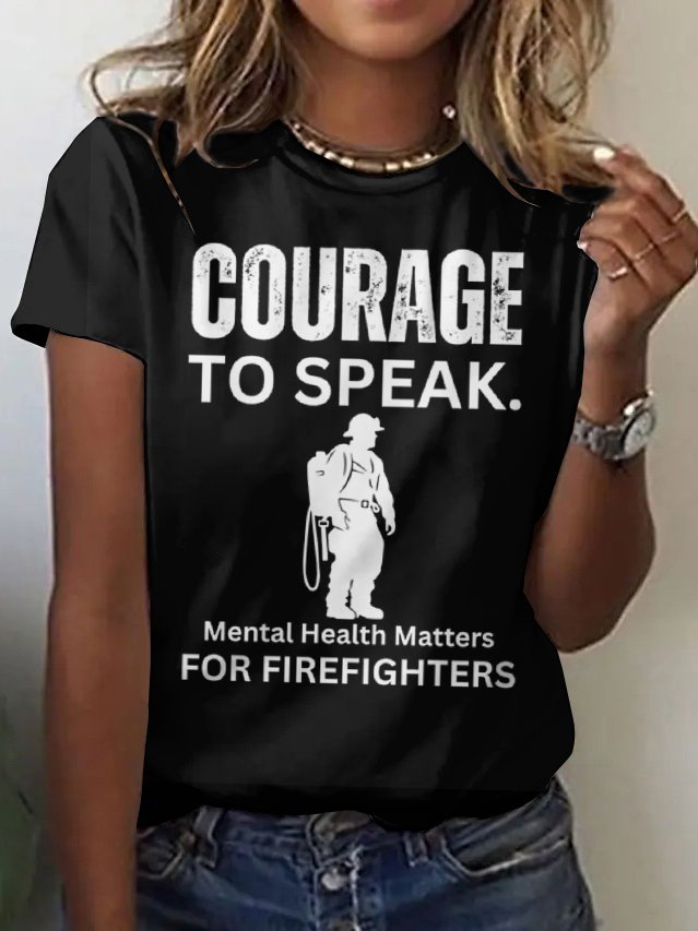 Women's Short Sleeve Tee T-shirt Summer Animal Crew Neck Vintage Top