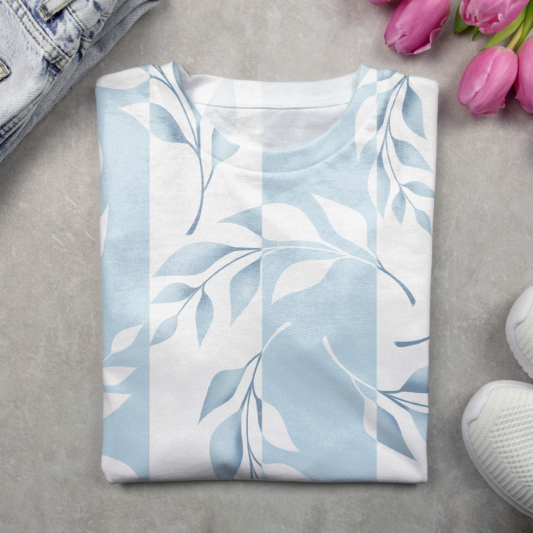 Women's Floral Long Sleeve Tee T-shirt Crew Neck Printing Casual Spring/Fall Graphic Tee Top