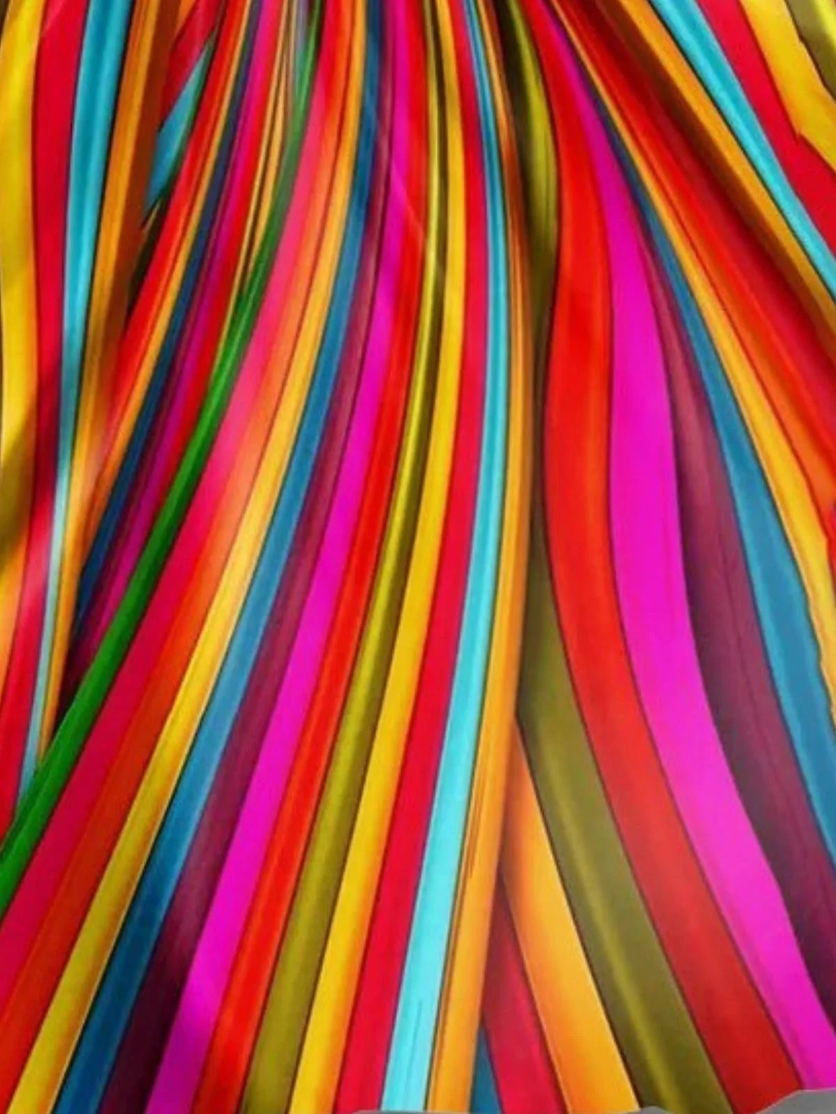 Women Striped Short Sleeve Summer Dress V Neck Daily Vintage Maxi A-Line Dress