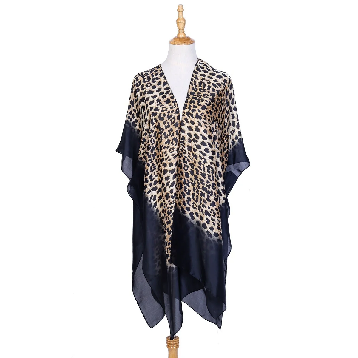 Women Ombre Spring/Fall Cover-up Casual Lightweight Cardigan