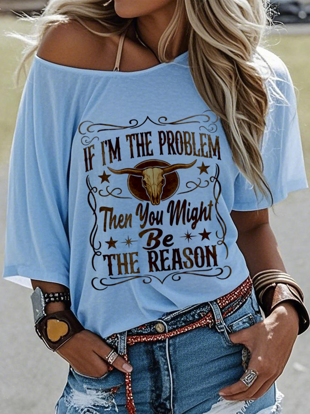 Women Letter Pattern Short Sleeve Tee T-shirt Crew Neck Vintage Summer Top