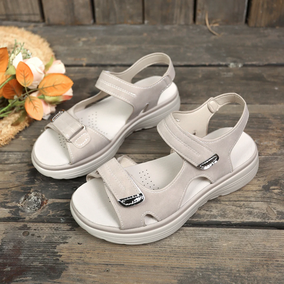 Summer Plain Gladiator Sandals