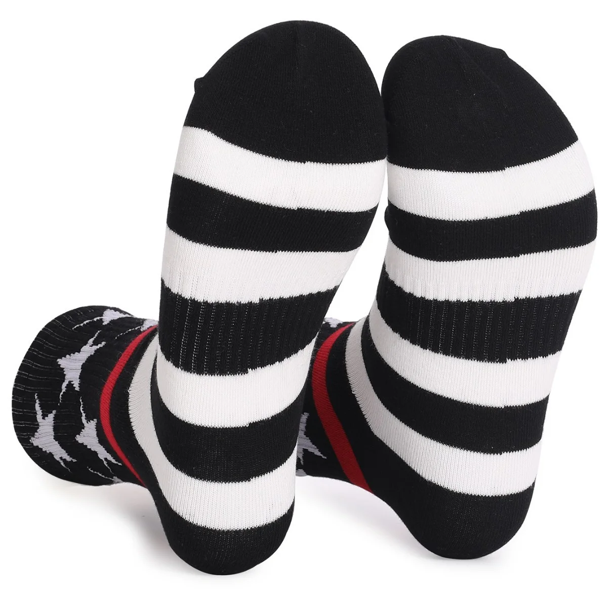 Summer New American Flag Independence Day Holiday Gift Printed Cotton Men And Women Middle Tube Socks