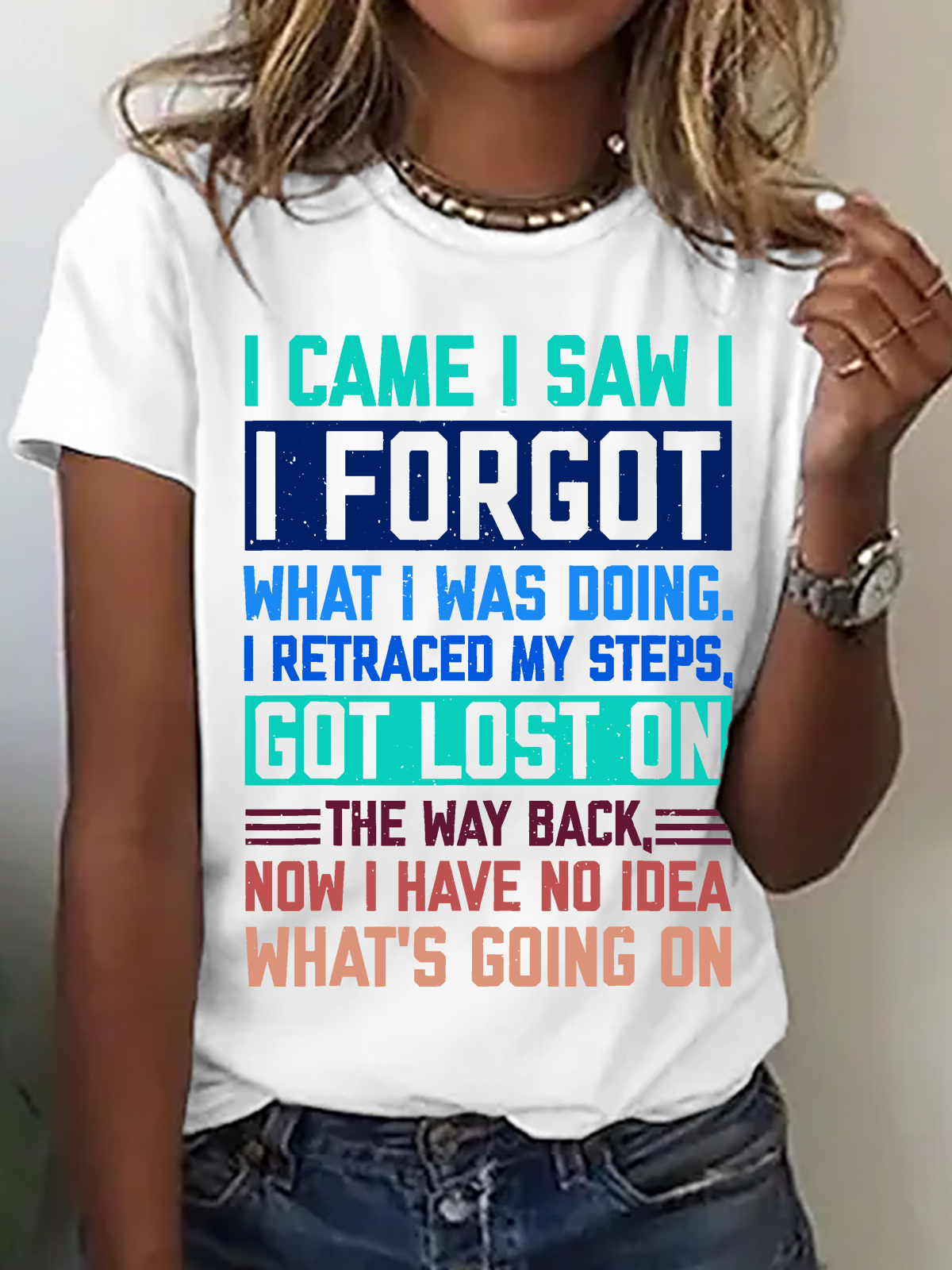 Women Text Letters Short Sleeve Tee T-shirt Crew Neck Casual Summer Top