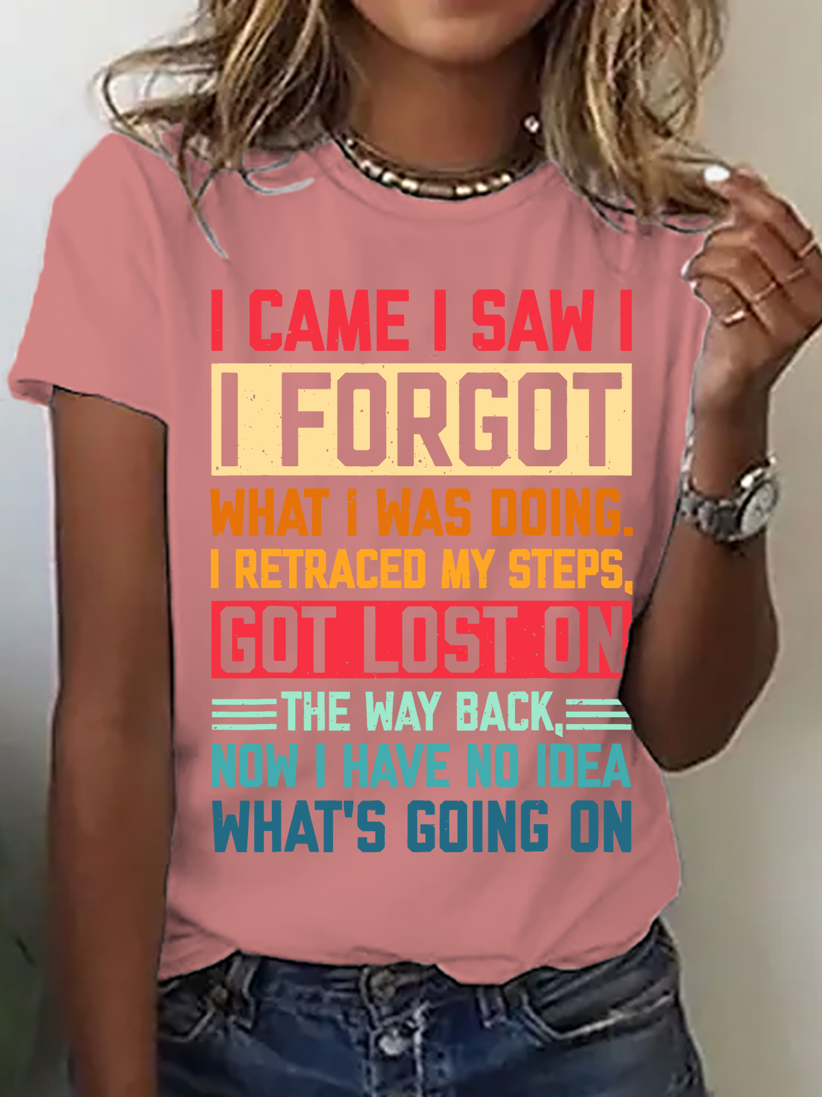 Women Text Letters Short Sleeve Tee T-shirt Crew Neck Casual Summer Top