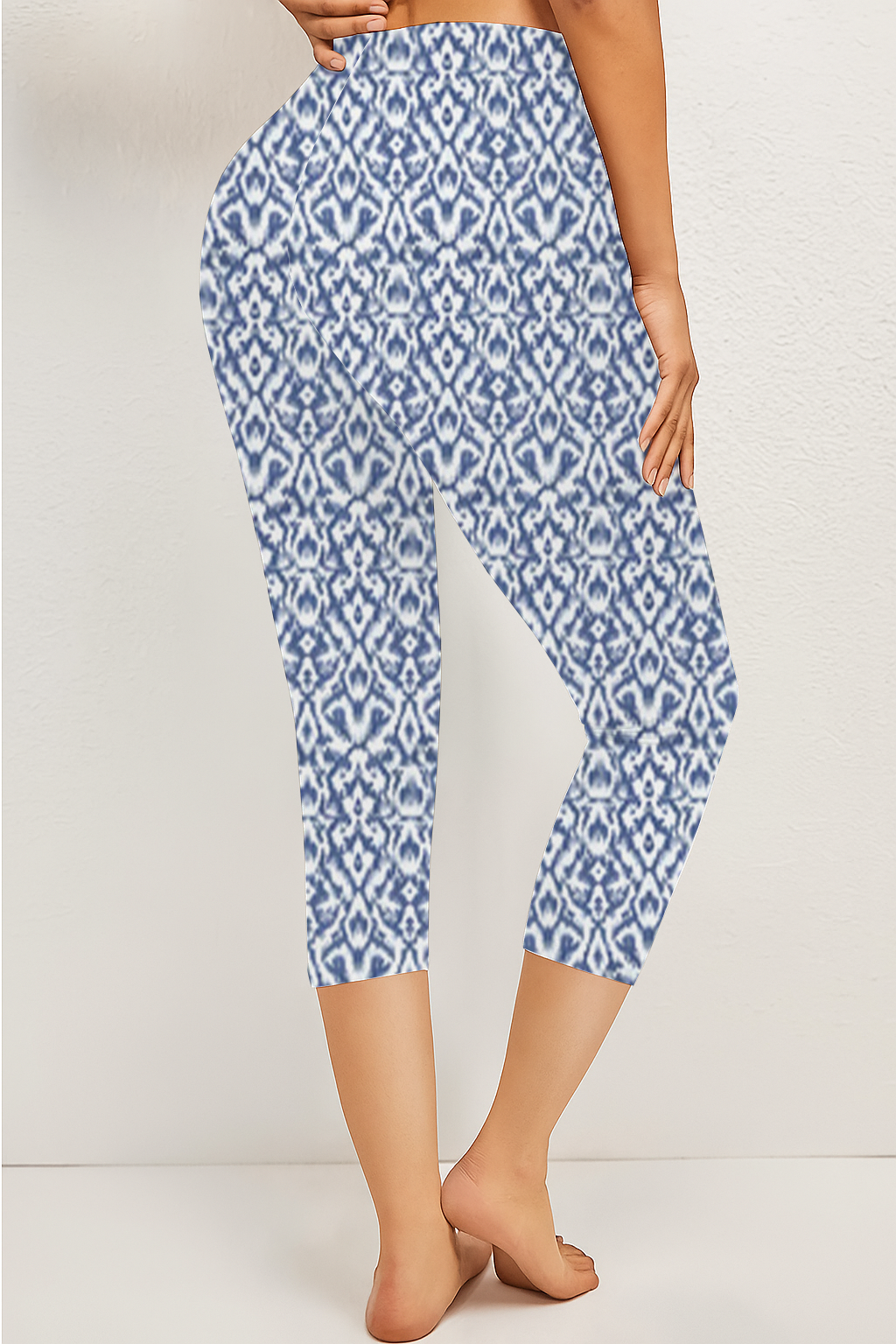 Women's Trousers Elastic Waist Legging Daily Going Out Casual Printing Floral Summer Pants