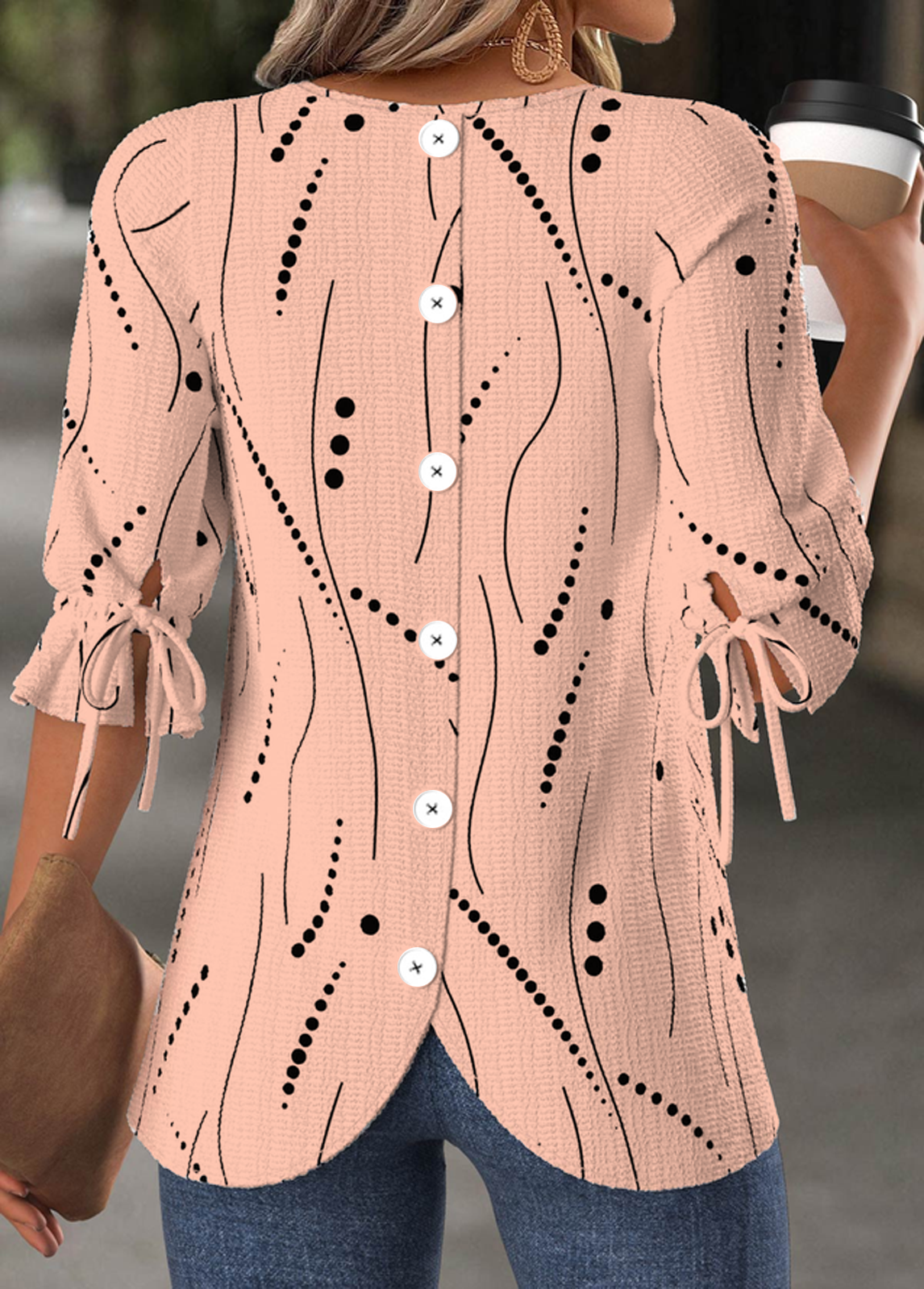 Women Striped Half Sleeve Shirt Summer Crew Neck Daily Casual Top