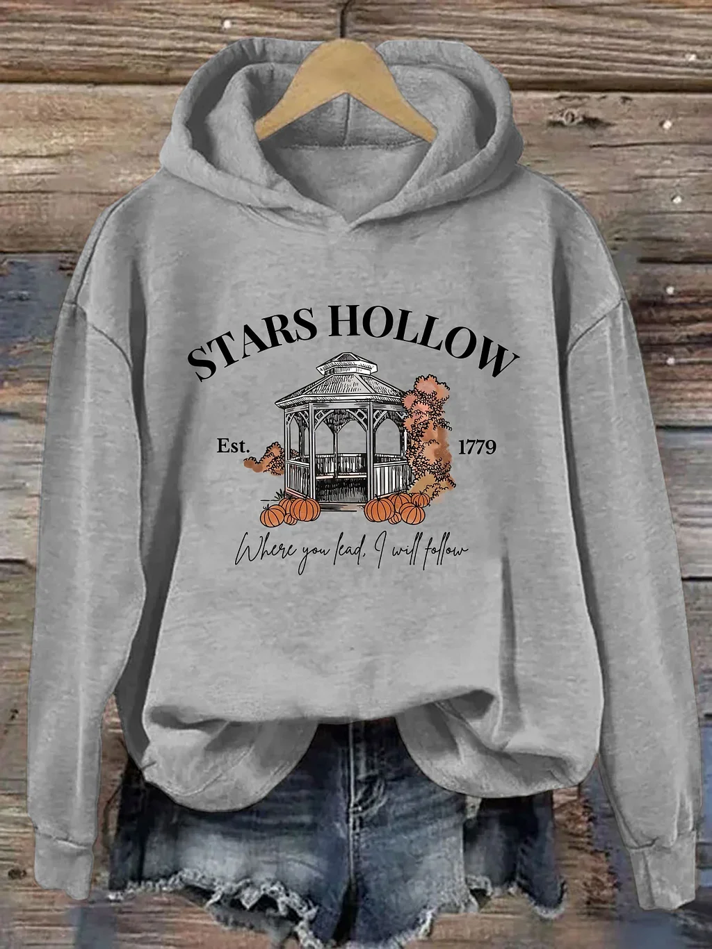 Women Halloween Spring/Fall Long Sleeve Vintage Daily Hoodie