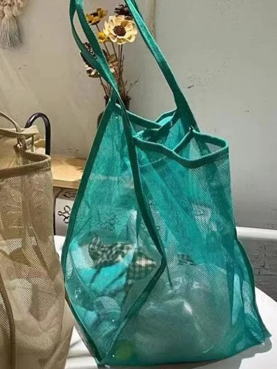 Outdoor Fashion New Versatile Shoulder Bag Children's Large Capacity Toy Storage Bag Multifunctional Beach Bag