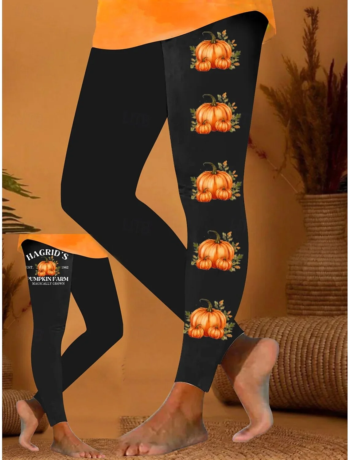 Women Halloween Vintage All Season Long Leggings
