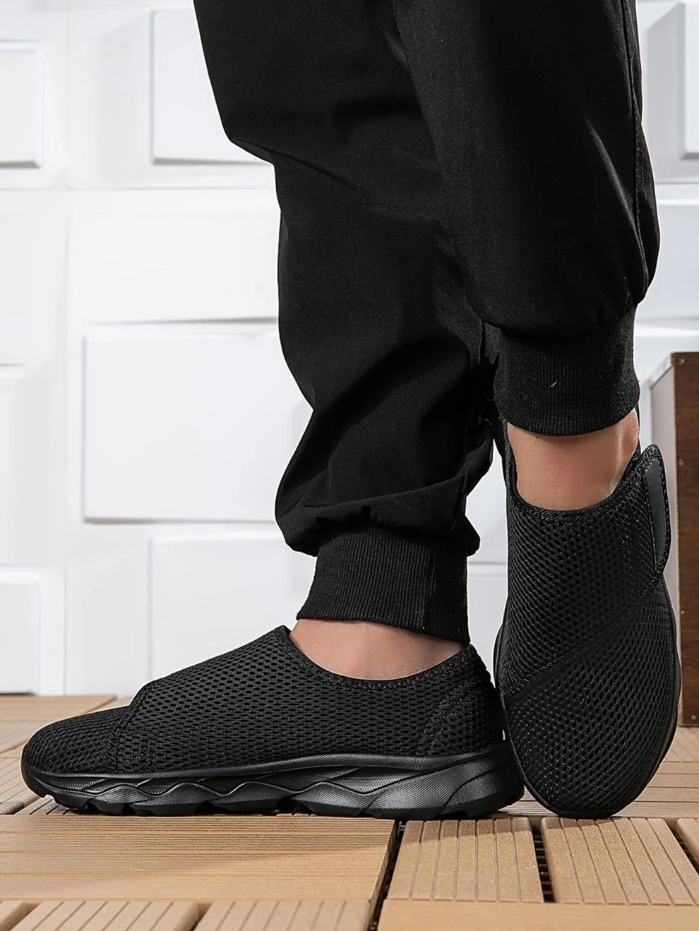 All Season Mesh Fabric Street Casual Shoes