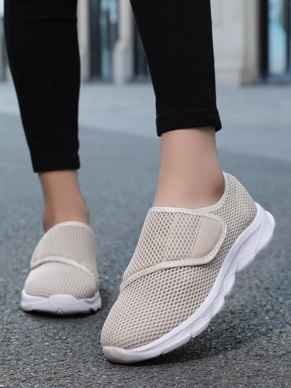 All Season Mesh Fabric Street Casual Shoes