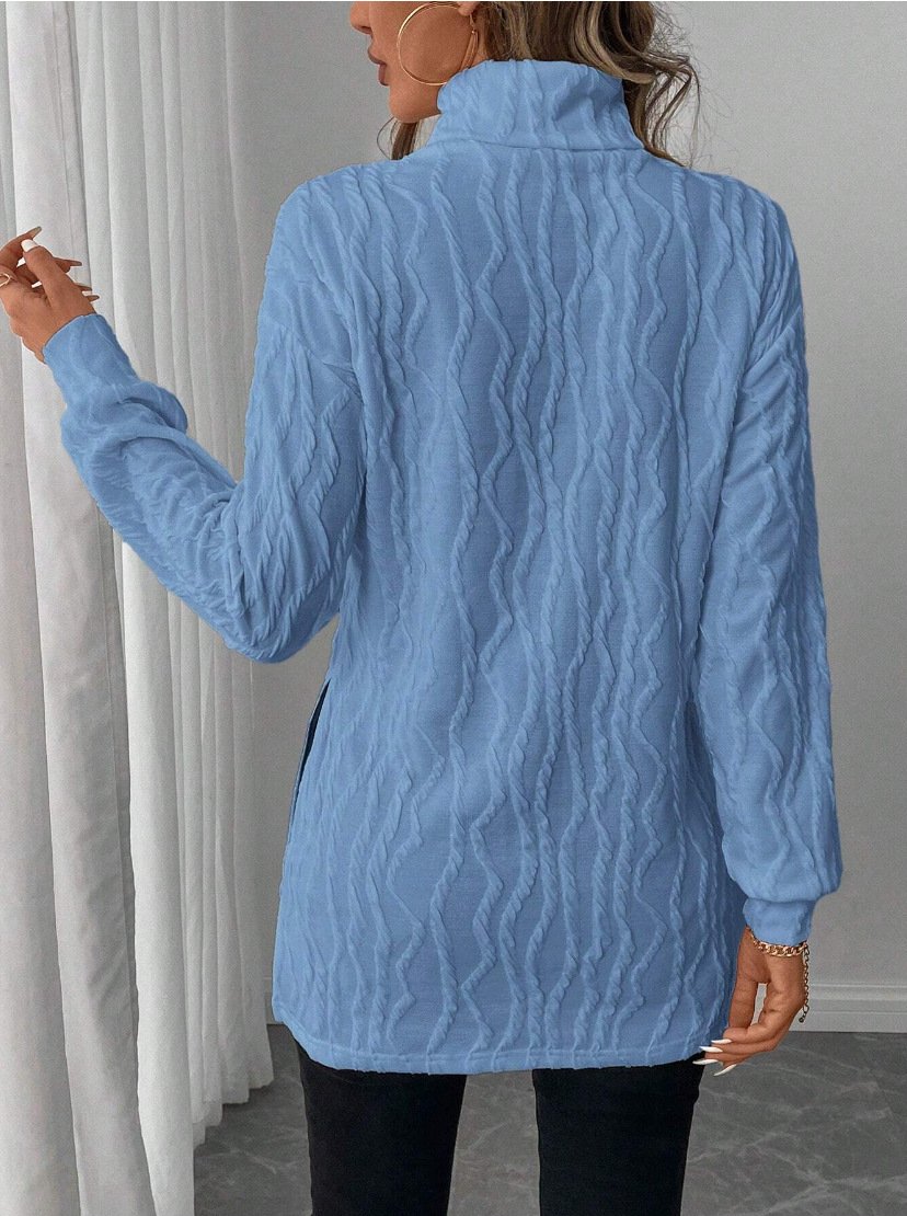 Women Plain Long Sleeve Tee T-shirt Crew Neck Casual Spring/Fall Top