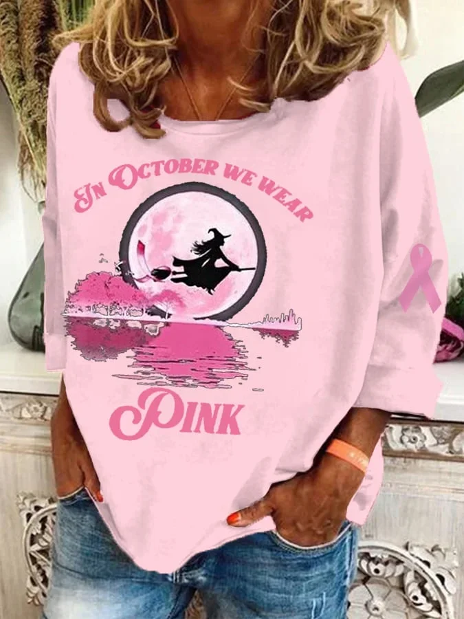 Women Text Letters Long Sleeve Tee T-shirt Crew Neck Printing Casual Spring/Fall Graphic Tee Top