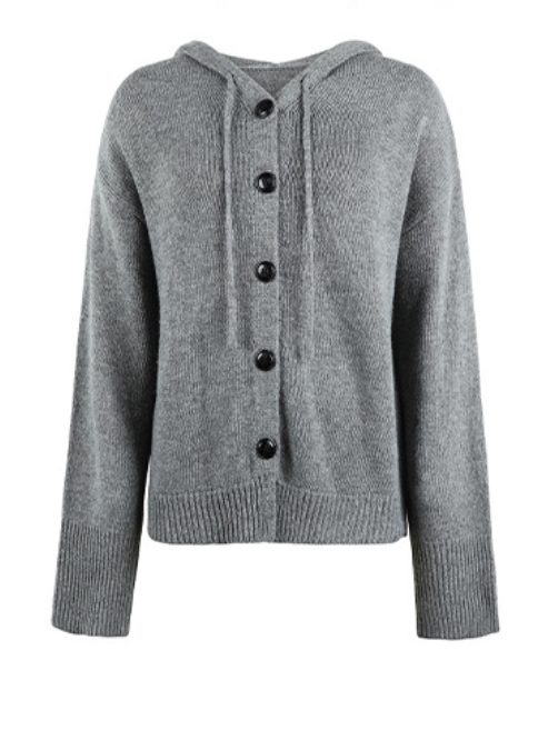 Women Plain Spring/Fall Cover-up Vintage Split Joint Lightweight Cardigan