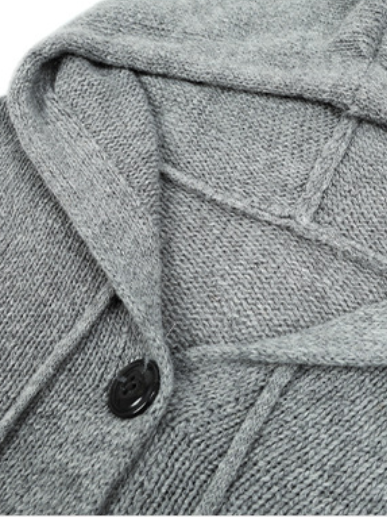 Women Plain Spring/Fall Cover-up Vintage Split Joint Lightweight Cardigan