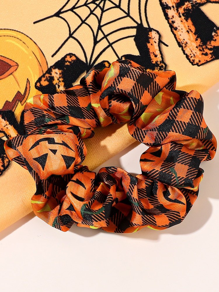 Large intestine hair band Halloween pumpkin skull hair band horror personality holiday hair accessories large intestine hair band