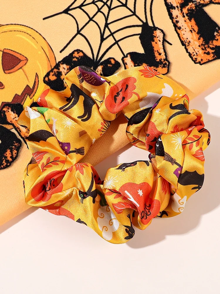 Large intestine hair band Halloween pumpkin skull hair band horror personality holiday hair accessories large intestine hair band