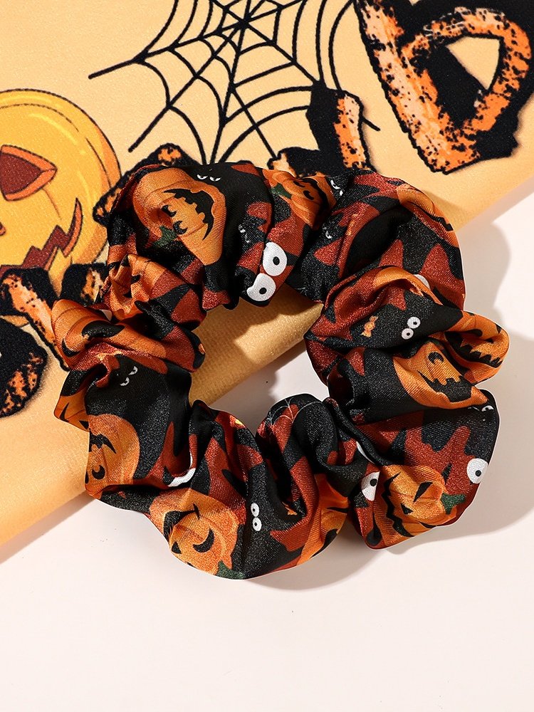 Large intestine hair band Halloween pumpkin skull hair band horror personality holiday hair accessories large intestine hair band