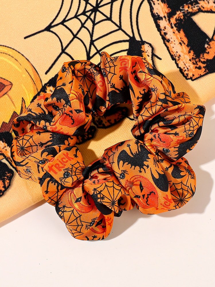 Large intestine hair band Halloween pumpkin skull hair band horror personality holiday hair accessories large intestine hair band