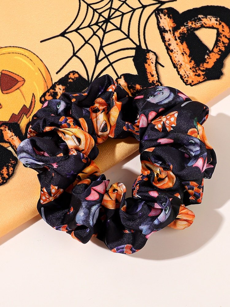 Large intestine hair band Halloween pumpkin skull hair band horror personality holiday hair accessories large intestine hair band