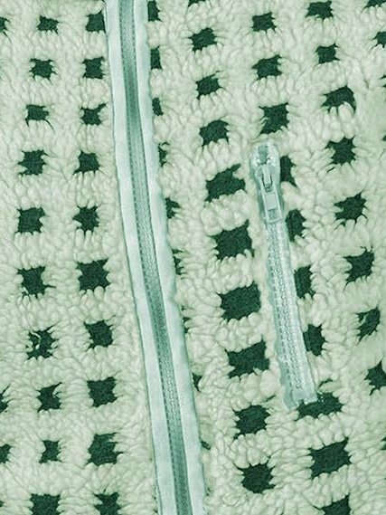 Polyester Cotton Street Mock Neck Regular Fit Vest