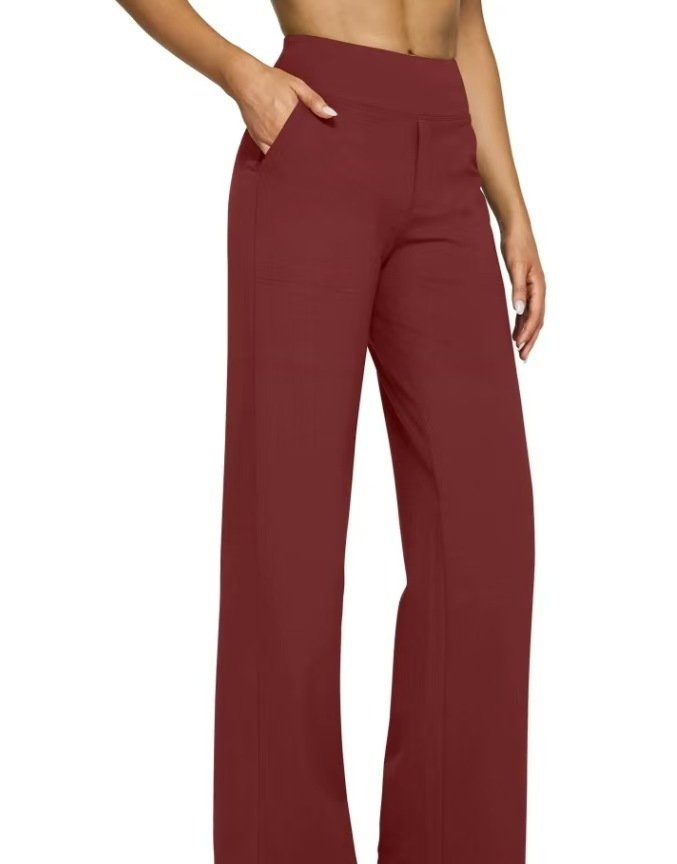 Women Plain Long Pants Casual Spring/Fall Trousers