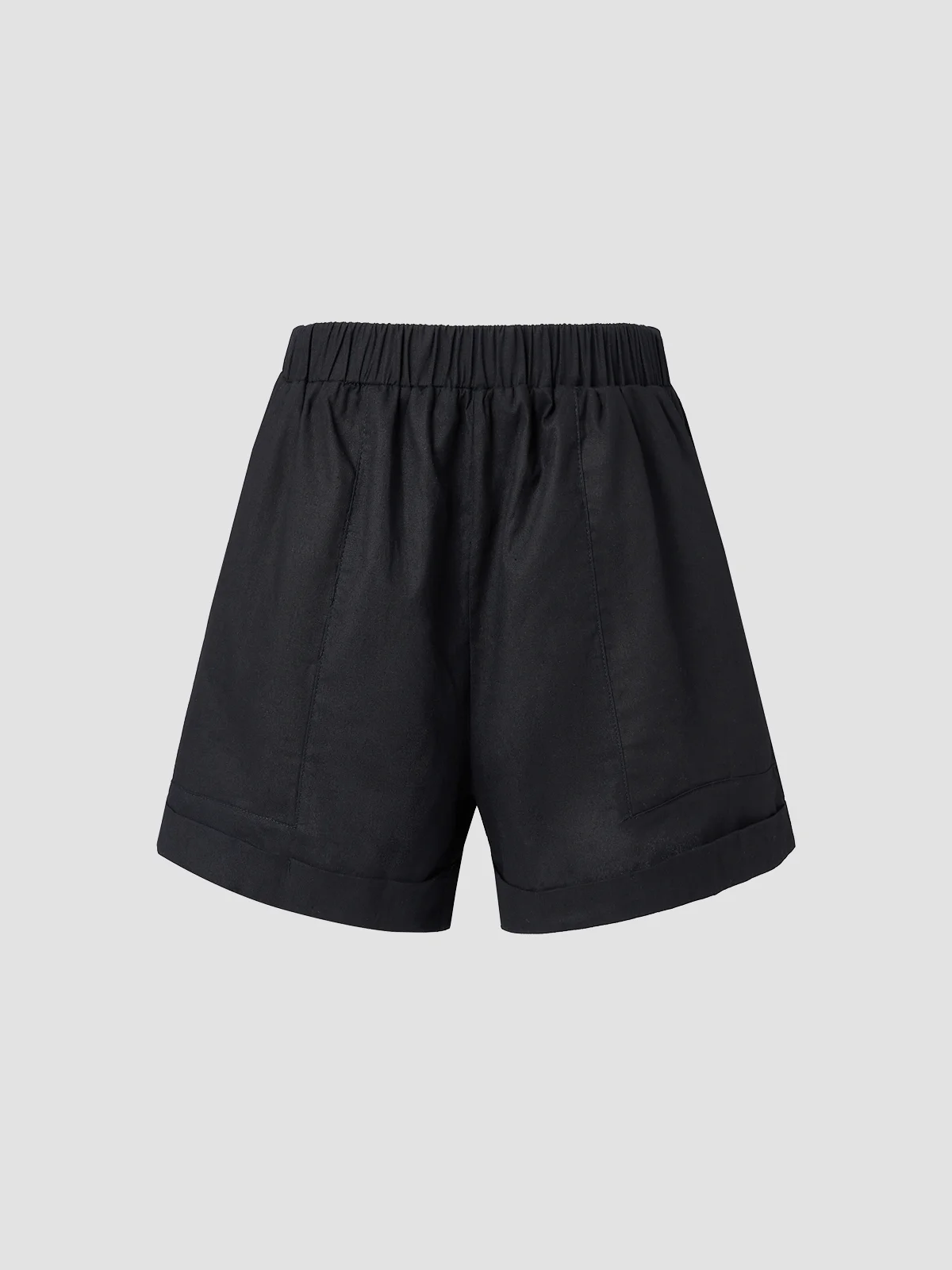 Holiday Plain Casual Short Shorts