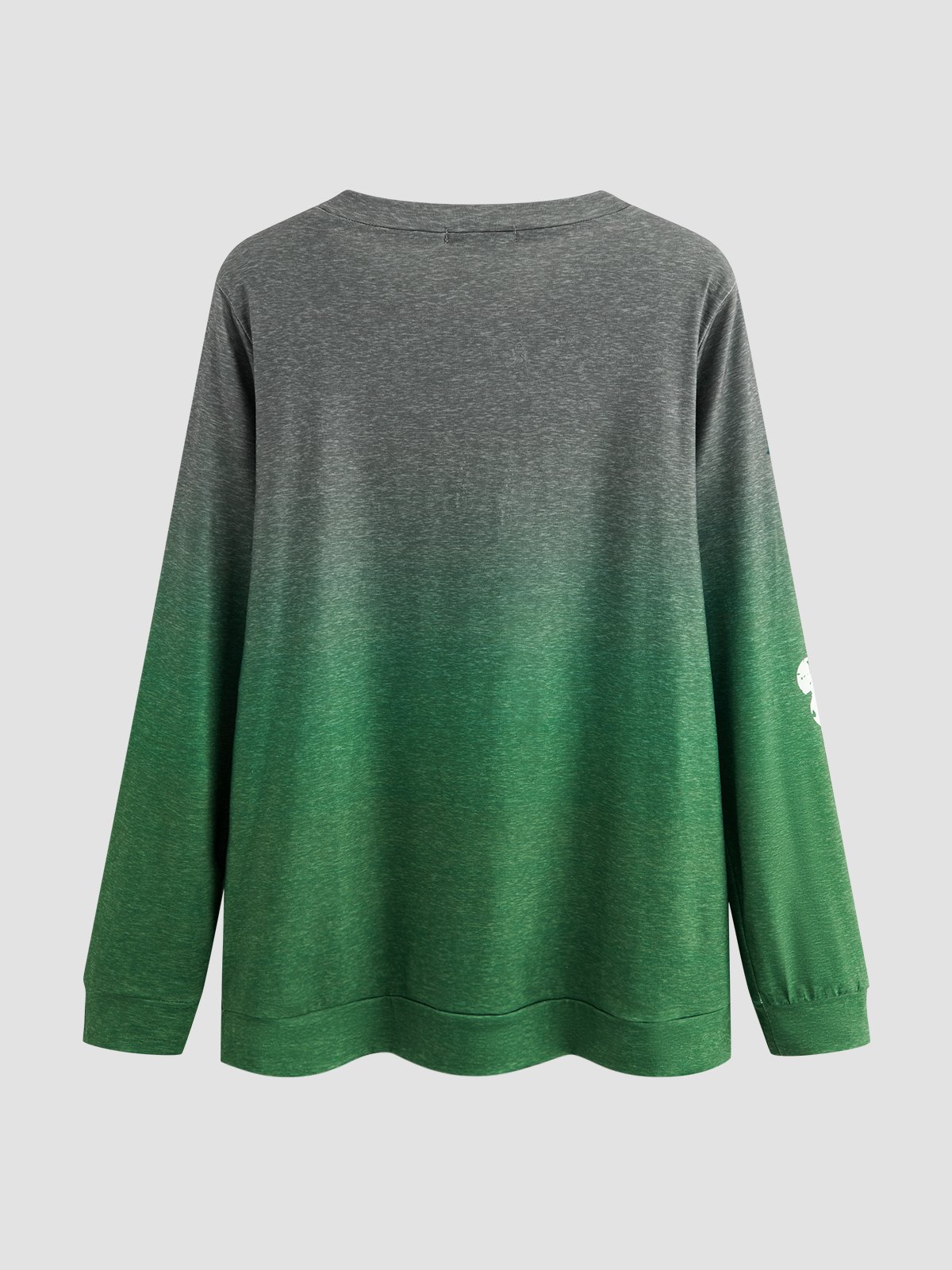 JFN Crew Neck Shamrock Casual Sweatshirt