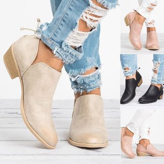 cute chunky boots