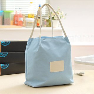 Oxford Waterproof Bento Lunch Bag Grocery Travel Beach Camping Picnic Storage Organizer