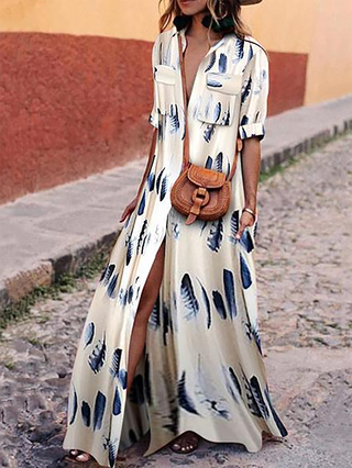 a line going out dress