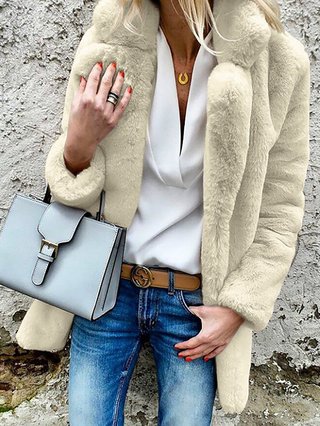 teddy bear coat plus size