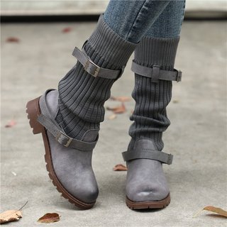 comfy cabin sweater boots