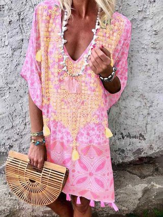 Justfashionnow Summer Dresses Vintage Dresses Holiday Half Sleeve